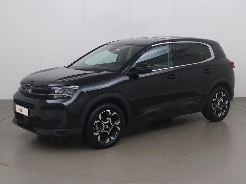 Citroen C5 Aircross 1.2 MHEV Plus 136 AT, Auto's, Gebruikt, 1199 cc, Zwart, Bedrijf