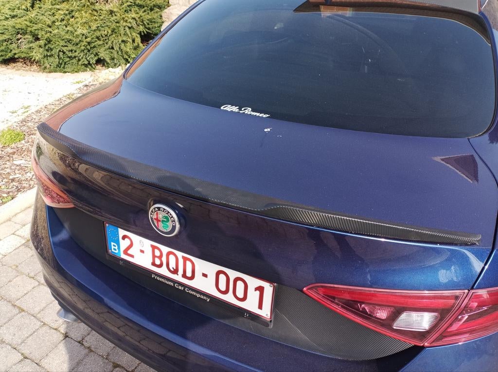 Alfa Giulia Spoiler, Enlèvement