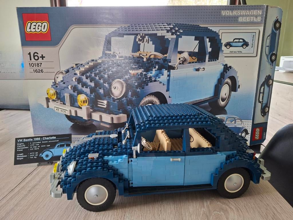Lego VW Beetle set 10187, Enlèvement, Complet, Lego
