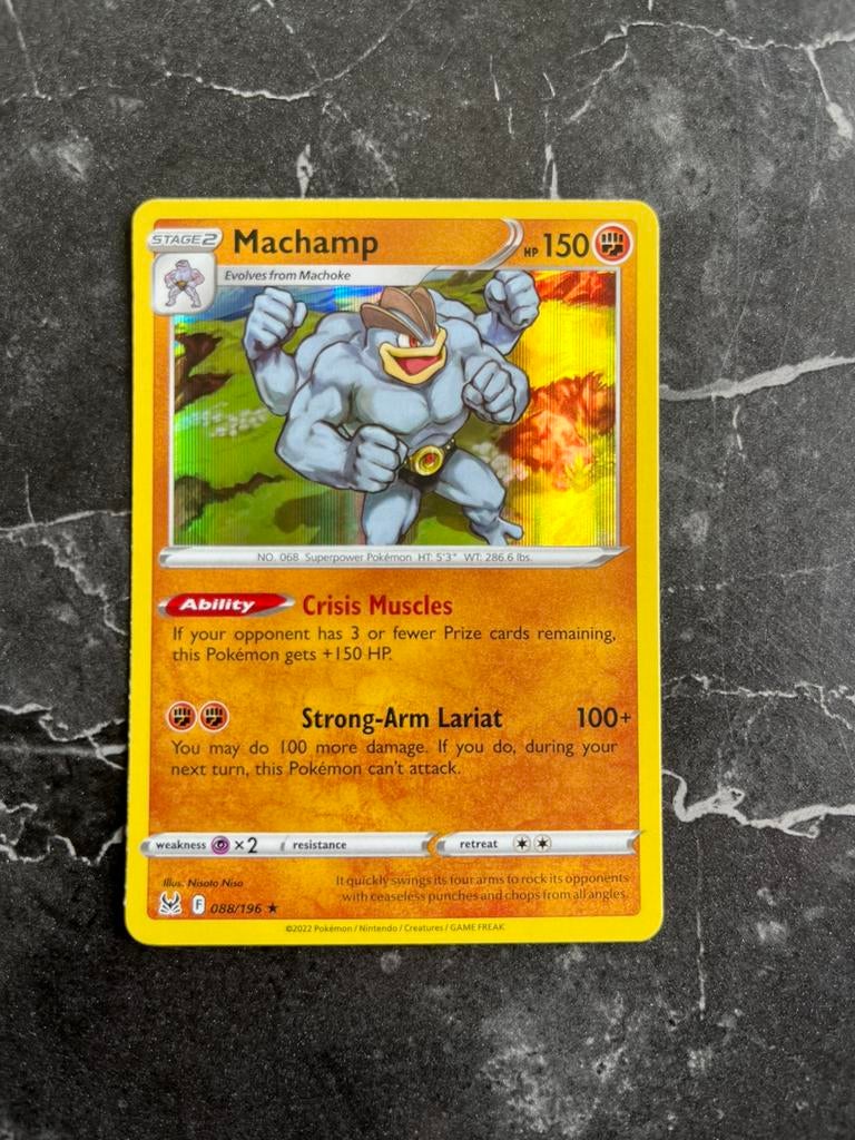 Machamp 088/196 Pokemon TCG SWSH: Lost Origin Holo, Enlèvement ou Envoi, Comme neuf