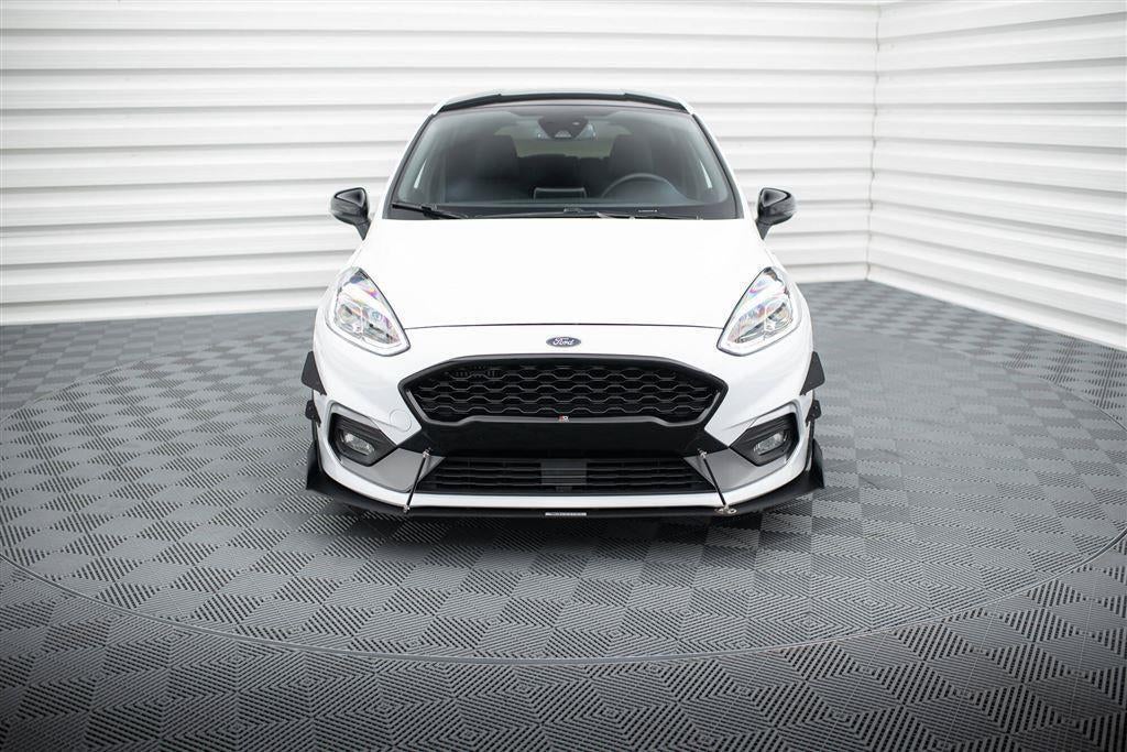 Maxton Design Spoiler Splitter Lip Ford Fiesta MK8 ST / Line, Autos : Divers, Tuning & Styling, Envoi