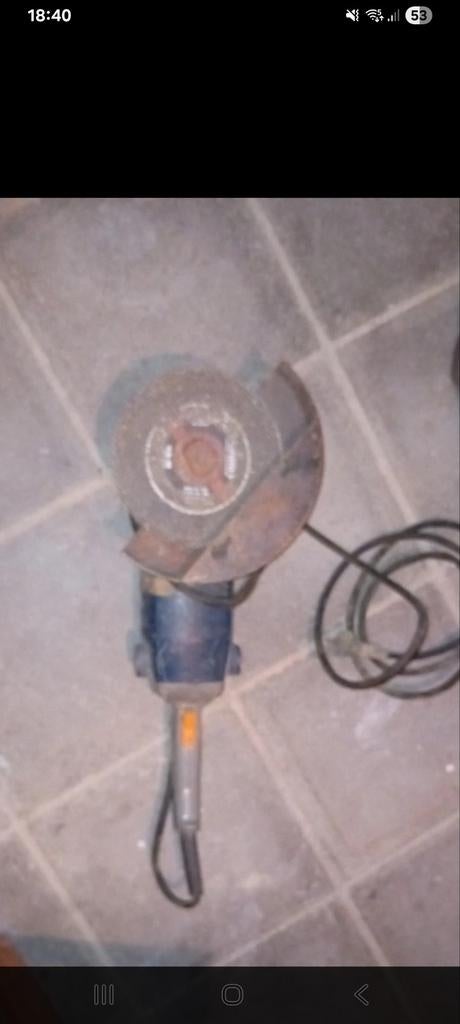 Disqueuse aeg, Ophalen, Gebruikt, 1000 watt of meer, Haakse handslijpmachine