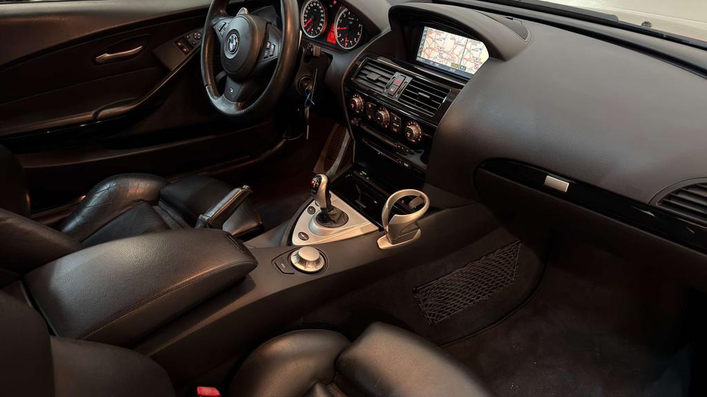 BMW M6 Coupé 5.0i V10 SMG, Autos, Achat, Série 6, Entreprise, Noir