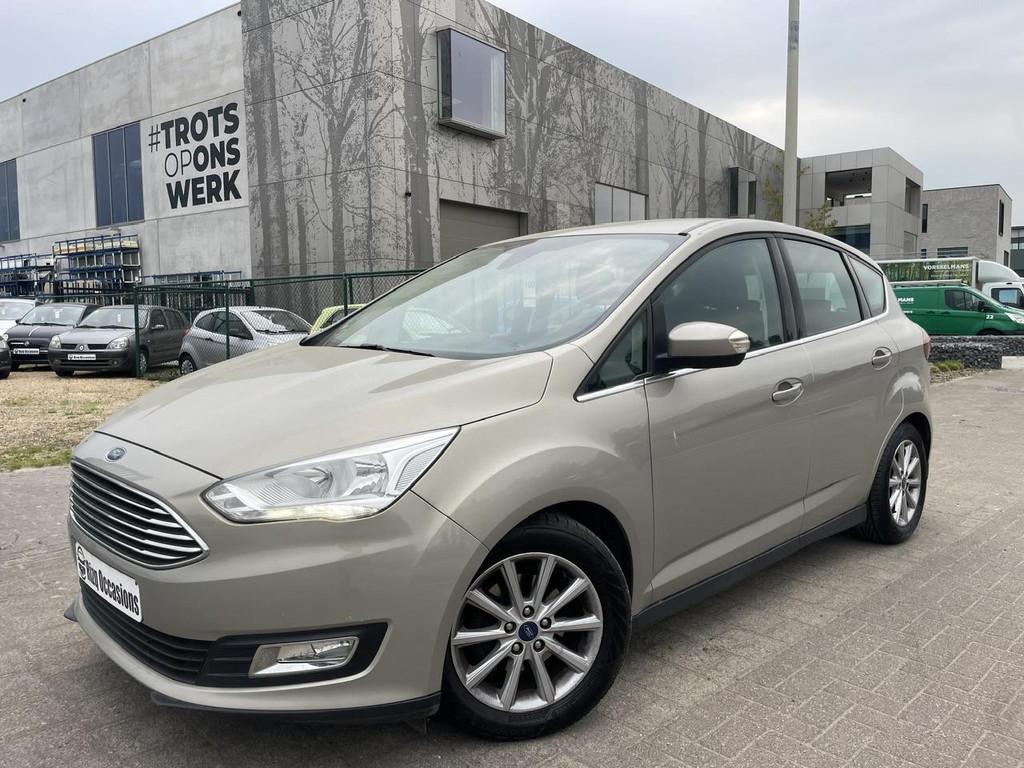 Ford C-Max 1.0 Benzine | Trekhaak | Hoge instap | 1 JAAR GAR, Autos, Achat, 998 cm³, Entreprise, Boîte manuelle