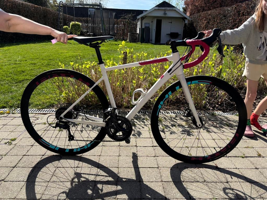 Cube axial WS Disc-maat 53- Shimano Sora-schijfremmen, Fietsen en Brommers, Fietsen | Dames | Sportfietsen en Toerfietsen, Ophalen