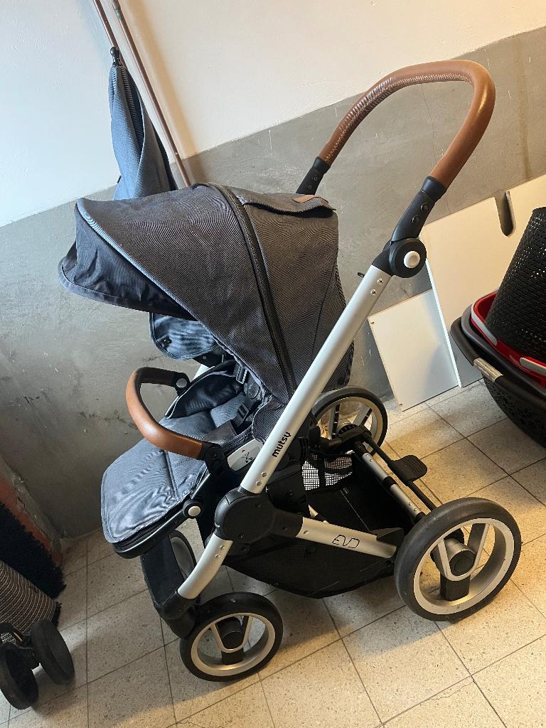 Wandelwagen Mutsy Evo, Kinderen en Baby's, Buggy's, Gebruikt, Zonnekap, Ophalen, Overige merken