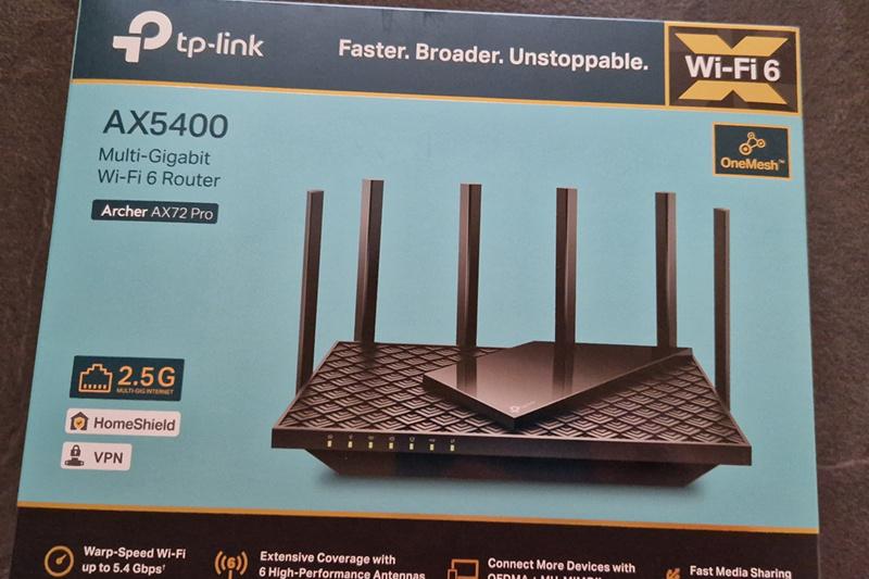 TP link router in box, Ophalen, Zo goed als nieuw, Router, TP-Link