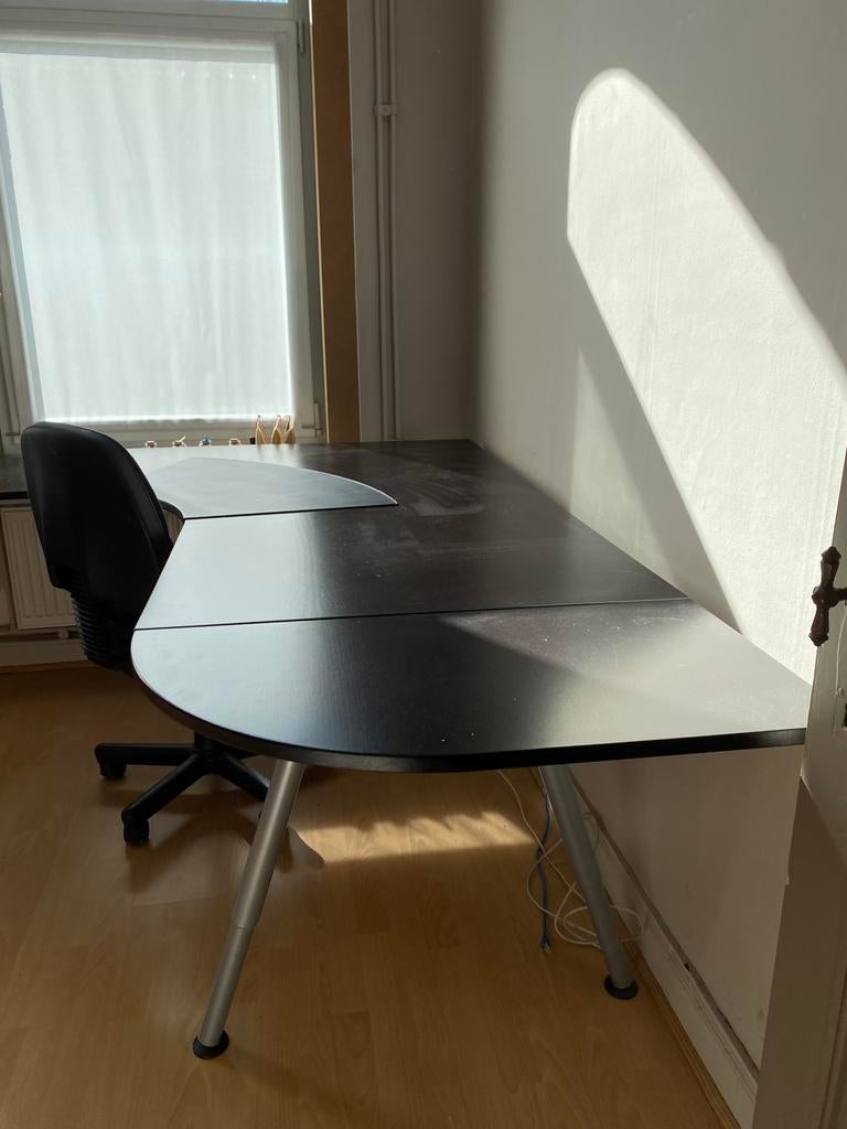 Bureau, Ophalen, Gebruikt, Hout, Hoekbureau