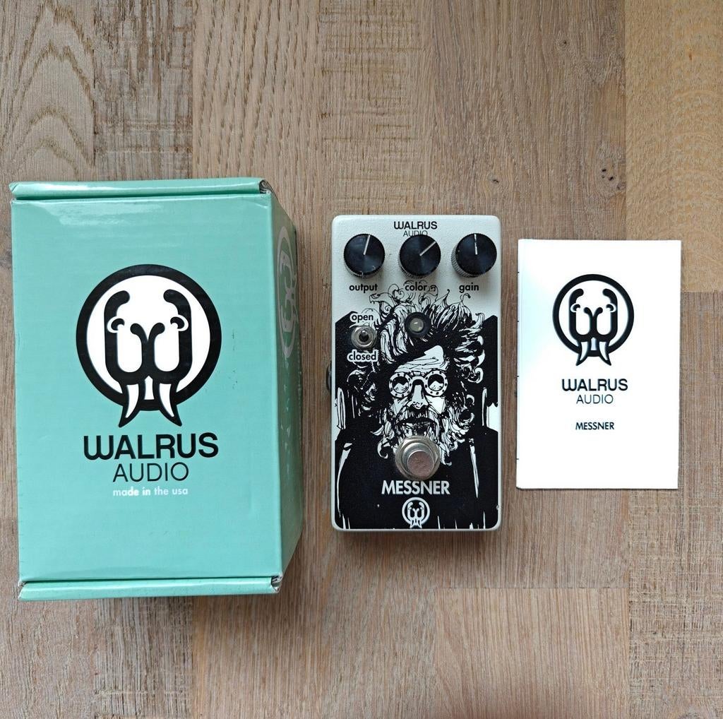 Walrus Audio Messner, Muziek en Instrumenten, Ophalen of Verzenden, Gebruikt, Distortion, Overdrive of Fuzz