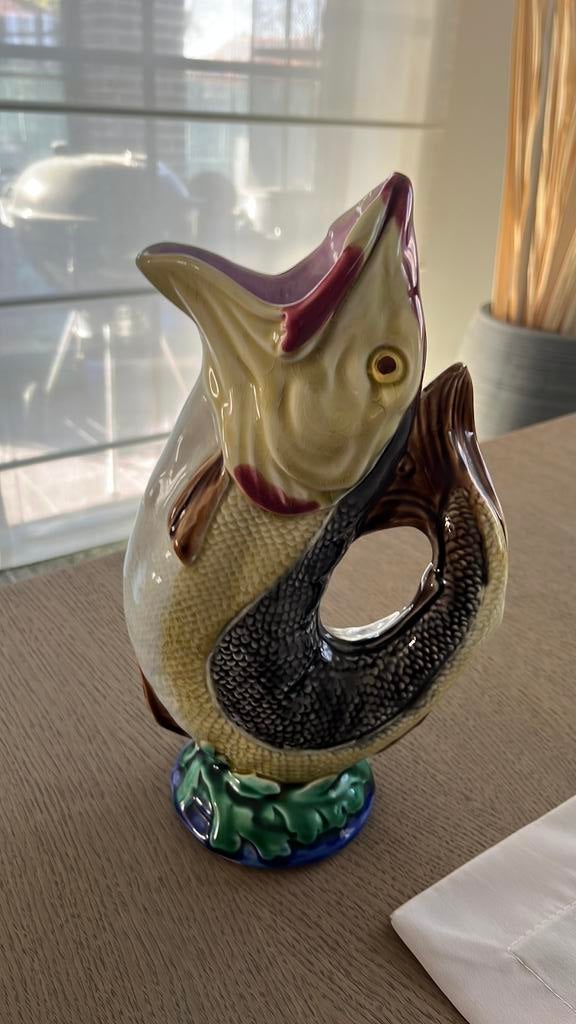 Viskan (Pichet poisson ) 1870-19e, Antiquités & Art, Enlèvement ou Envoi