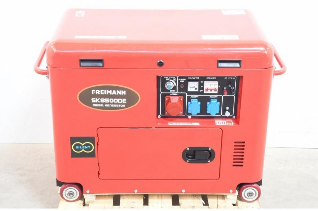 Zuinige stille dieselgenerator 6 kva !, Ophalen of Verzenden, Nieuw