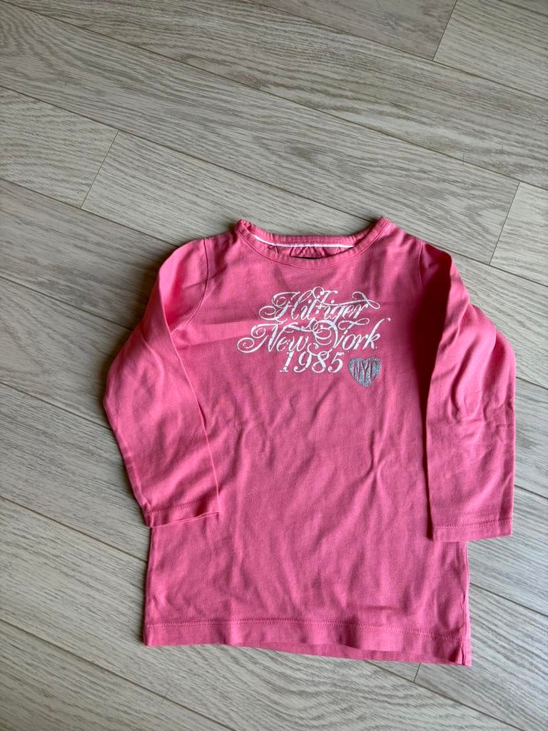 Roze T shirt Tommy Hilfiger, Verzenden, Gebruikt