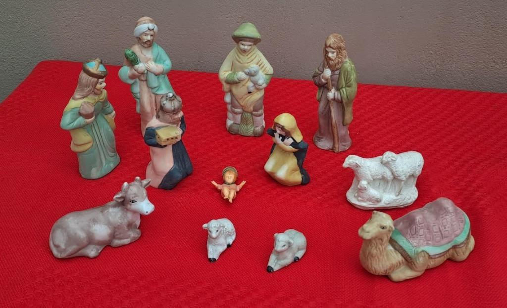 Kerstfiguren en clowns, Diversen, Ophalen, Zo goed als nieuw