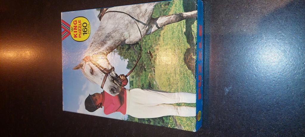 King puzzel meisje en paard 160 stukken, Kinderen en Baby's, Speelgoed | Kinderpuzzels, Ophalen of Verzenden