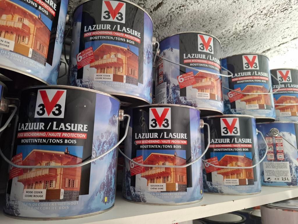 Lazuur 2,5L, Bricolage & Construction, Enlèvement, Neuf