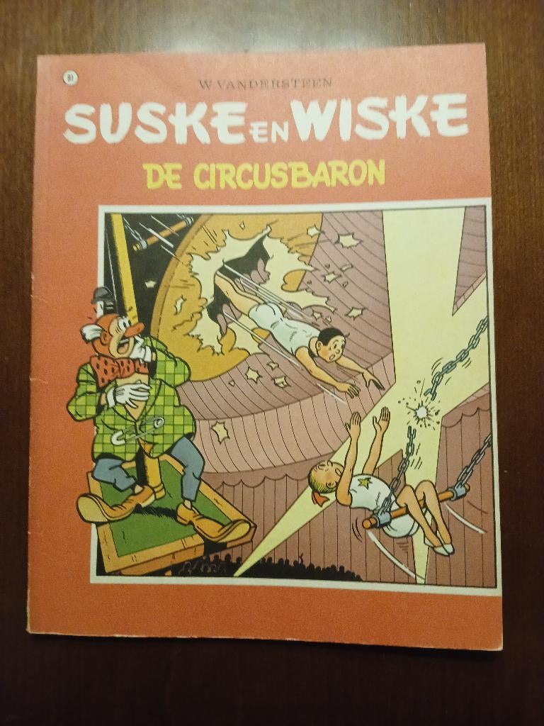 Suske et Wiske VK81 Le baron du cirque, Livres, Enlèvement ou Envoi, Willy Vandersteen, Une BD, Utilisé