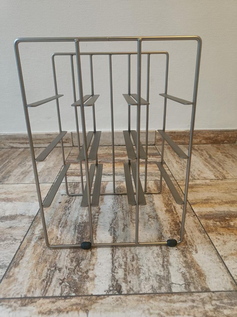 Blomus roestvrij staal wijnrek, Enlèvement ou Envoi, Utilisé