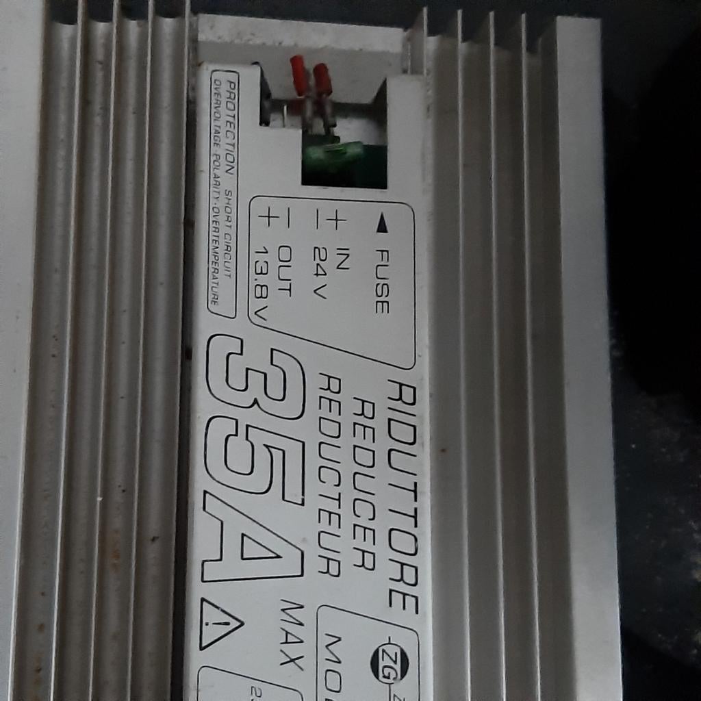 Omvormer 24v naar 12v  35a, Enlèvement ou Envoi, Utilisé