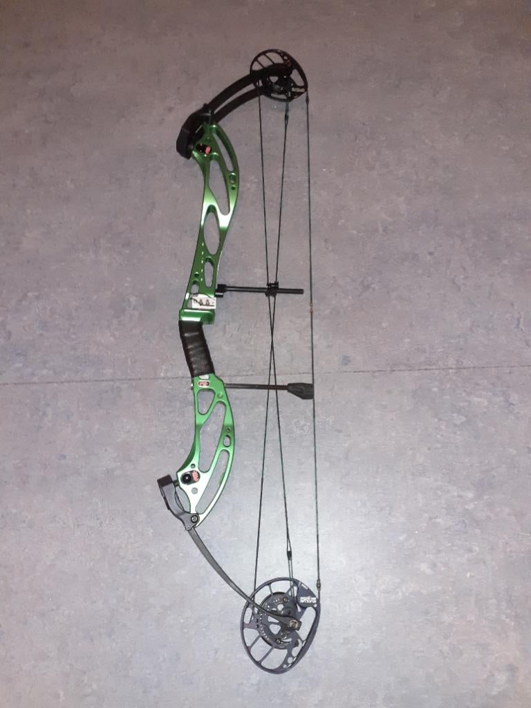 PSE supra focus compound boog, Sport en Fitness, Handboogschieten, Ophalen, Zo goed als nieuw, Compoundboog