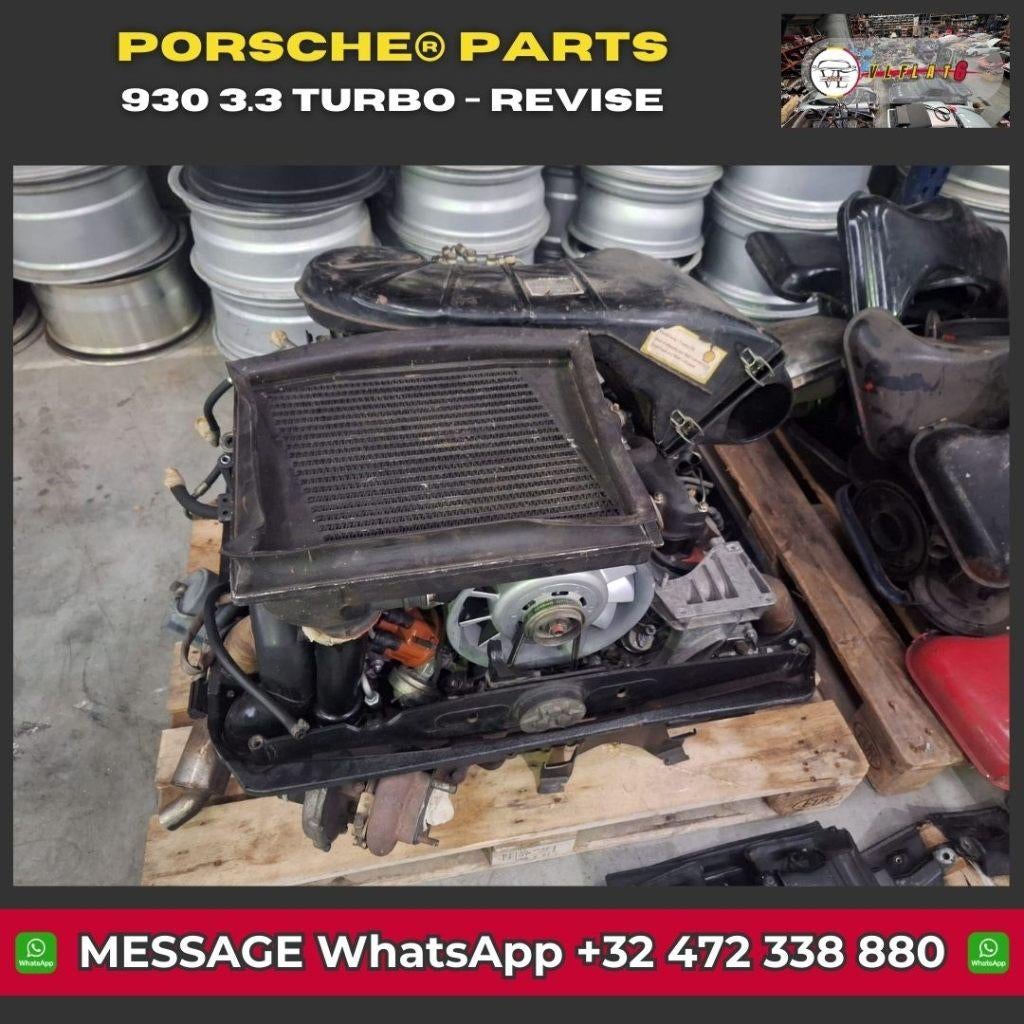 Moteur Porsche 930 Turbo 3.3, Autos : Pièces & Accessoires, Enlèvement, Révisé, Porsche