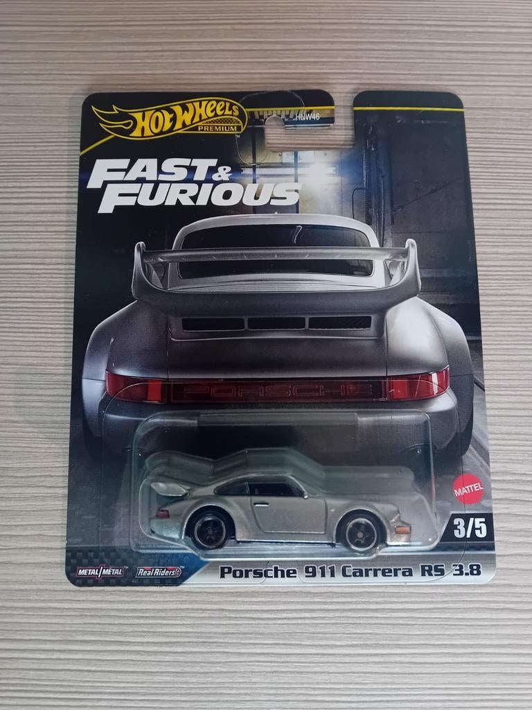 Hotwheels F&F porsche 911 carrera rs hot wheels, Ophalen of Verzenden, Nieuw