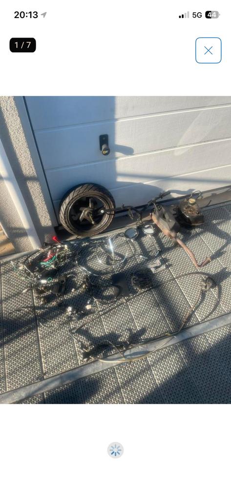 Lot de pièces Baotian Classico, Envoi, Bloc