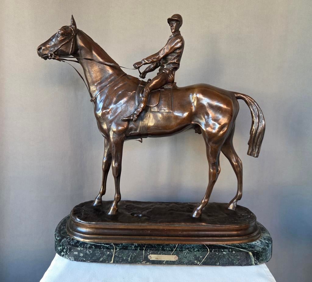 Bronze Alfred Barye, Antiquités & Art, Enlèvement, Bronze