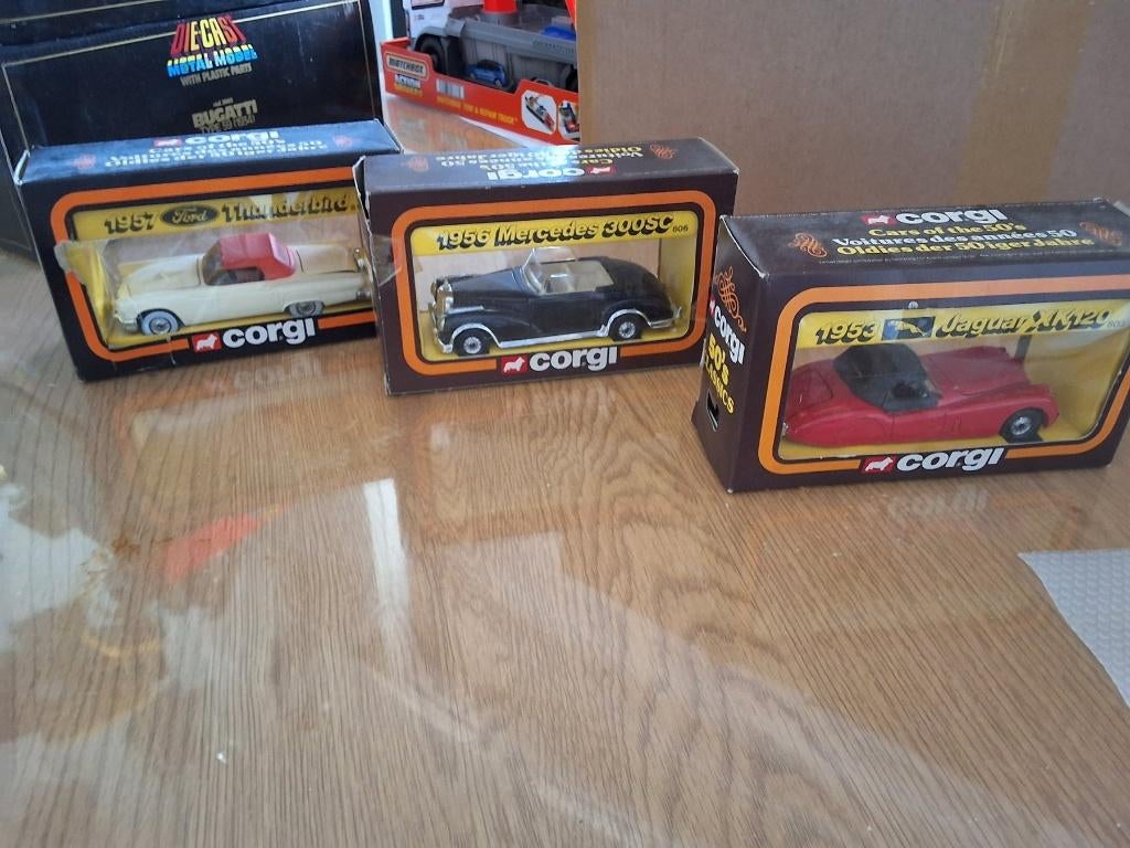3 miniatuur wagens corgi, Ophalen of Verzenden, Zo goed als nieuw, Auto, Corgi