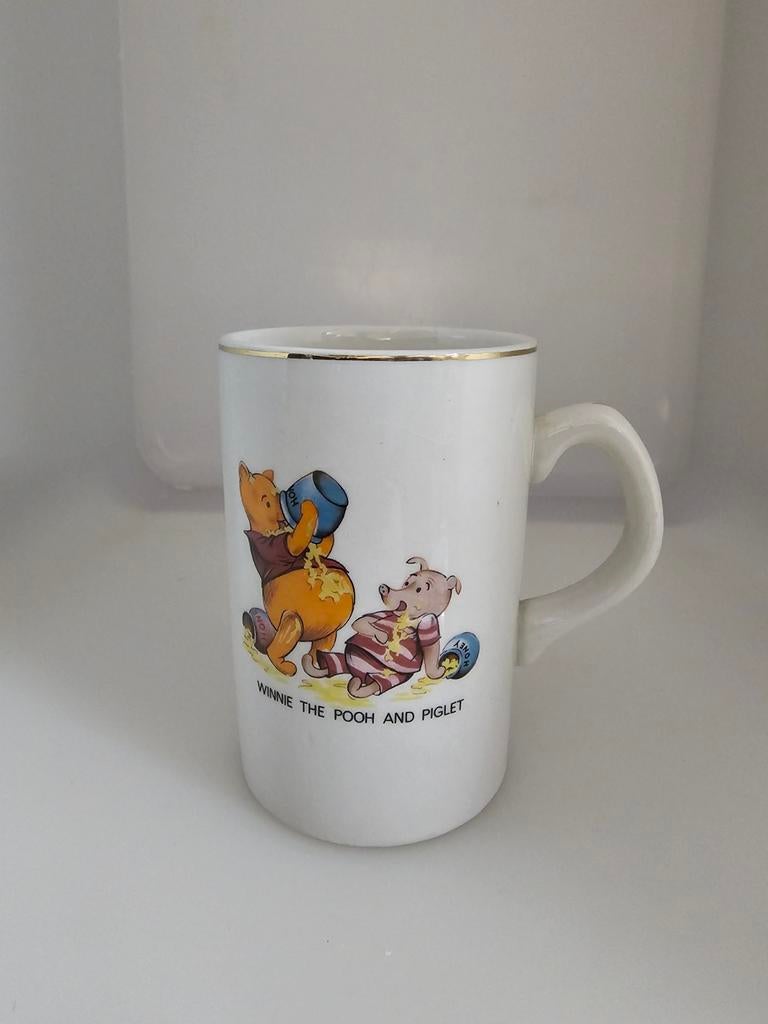 Winnie The Pooh verzameltas vintage retro, Verzamelen, Ophalen of Verzenden, Winnie de Poeh of vrienden, Zo goed als nieuw, Servies