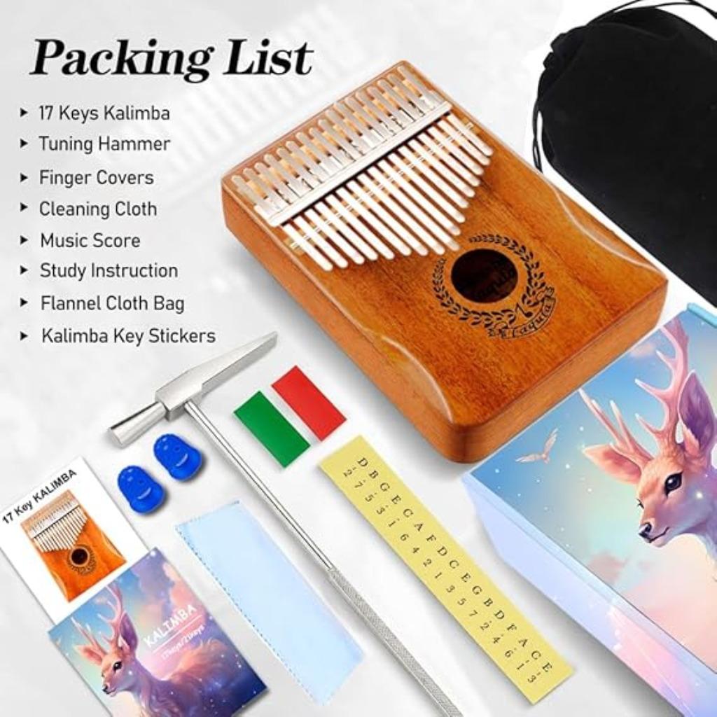 Kalimba Thumb Piano LIVRAISON RAPIDE ET GRATUITE, Neuf, -, Autres couleurs, -