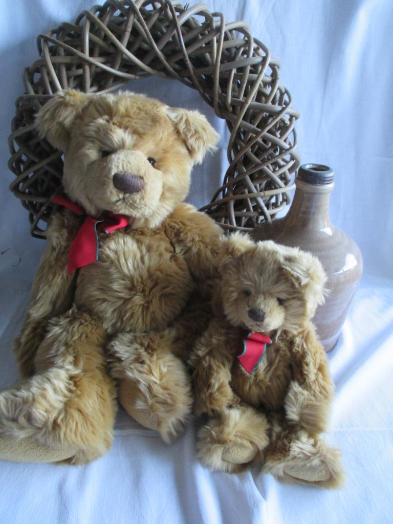 knuffel beer russ holly, Verzamelen, Ophalen of Verzenden, Zo goed als nieuw, Stoffen beer, Overige merken