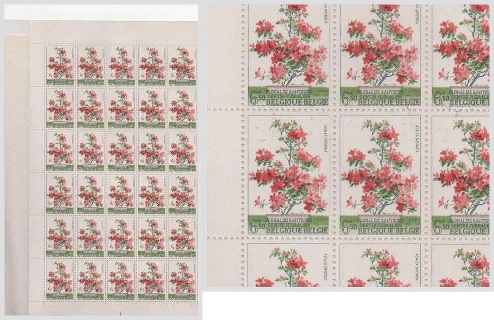 Bloemententoonstelling 1975: Gent V Azalea japonica, Verzenden, Postfris, Postfris