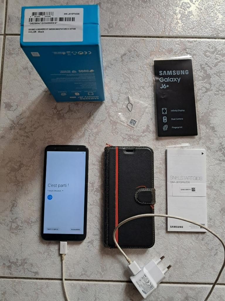 Samsung J6, Telecommunicatie, Mobiele telefoons | Samsung, Zo goed als nieuw, Overige modellen, 32 GB, Zwart, Ophalen