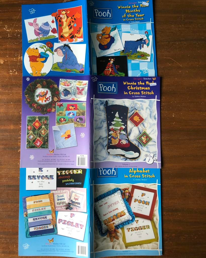 Livres point de croix Winnie l’Ourson, Enlèvement ou Envoi, Neuf