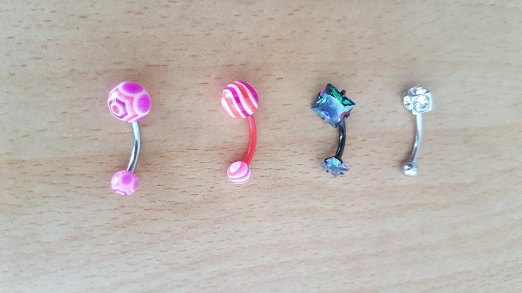 Navelpiercings - Piercings pour le nombril, Handtassen en Accessoires, Piercings, Ophalen, Nieuw, Staal, Navelpiercing