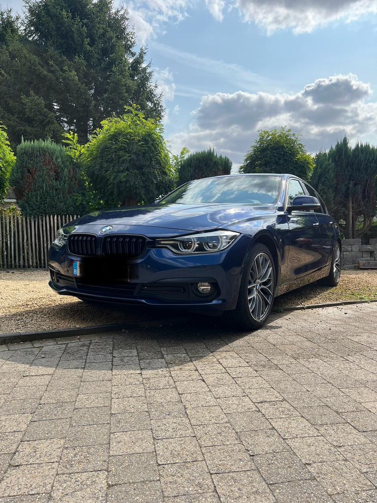 Bmw 316d 156.000km, Auto's, BMW, Automaat, Blauw, 5 deurs, Particulier