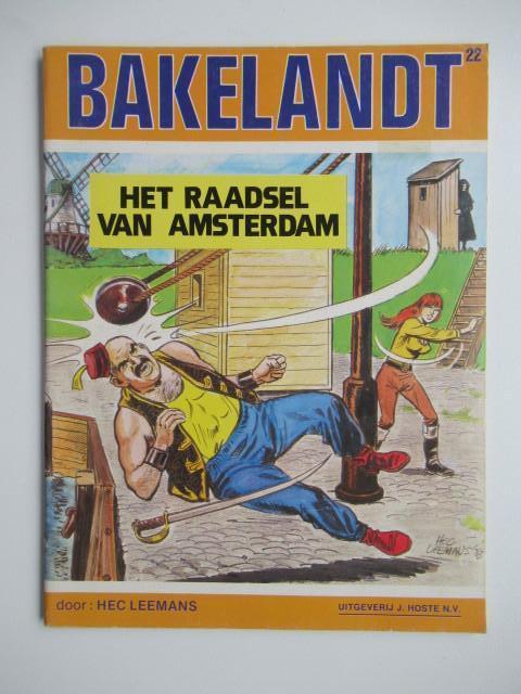 bakelandt...nr.22...het raadsel van amsterdam.........1st, Ophalen of Verzenden, Gelezen