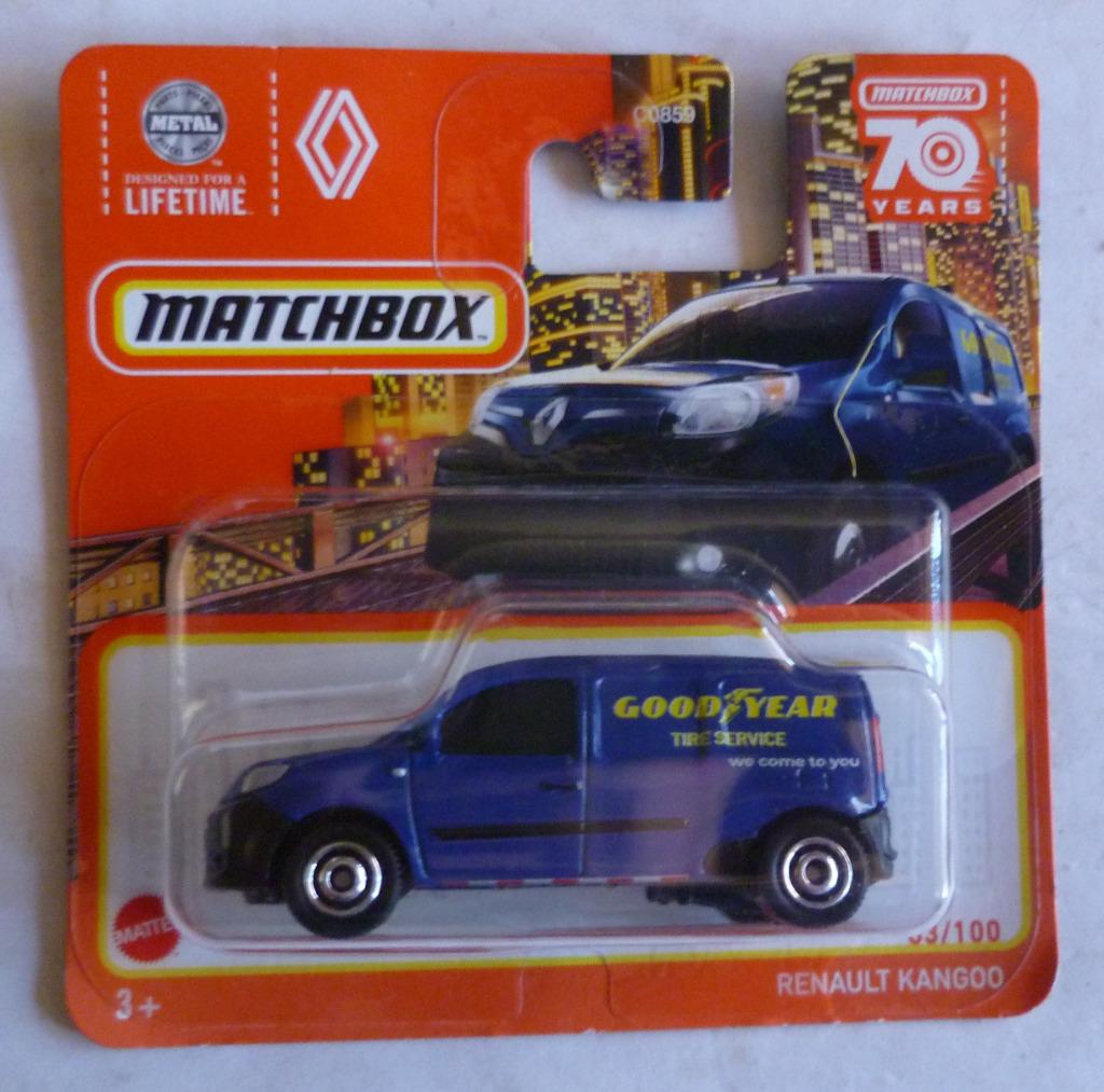 matchbox 70 years Renault Kangoo "Goodyear", Hobby en Vrije tijd, Ophalen of Verzenden, Nieuw, Auto