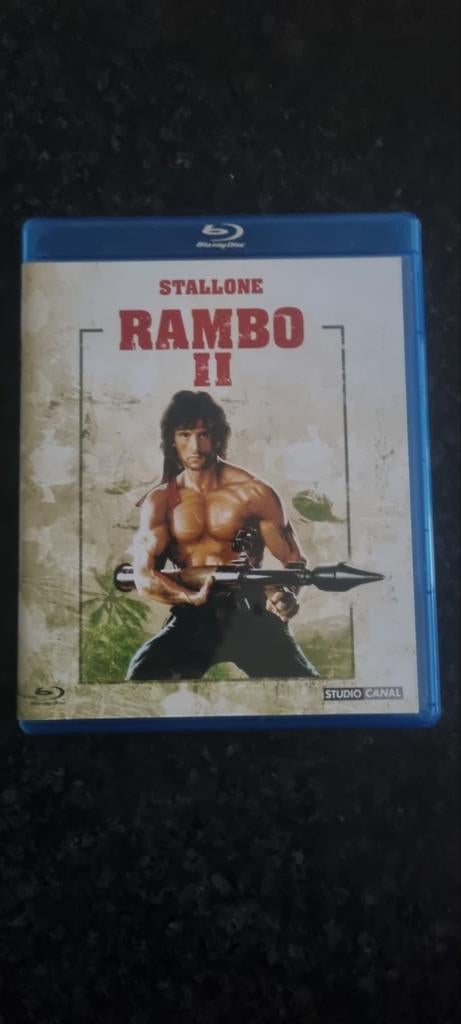 Rambo II blu ray NL FR, Cd's en Dvd's, Ophalen of Verzenden
