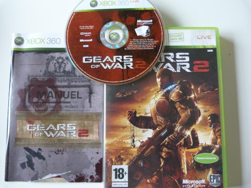 Gears Of War 2 [Xbox 360], Games en Spelcomputers, Gebruikt, Vanaf 18 jaar, Shooter, Ophalen of Verzenden