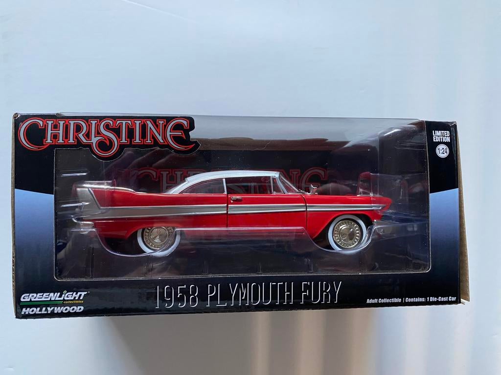 Plymouth Fury 1958 - Christine - Greenlight 1:24, Enlèvement ou Envoi, Comme neuf