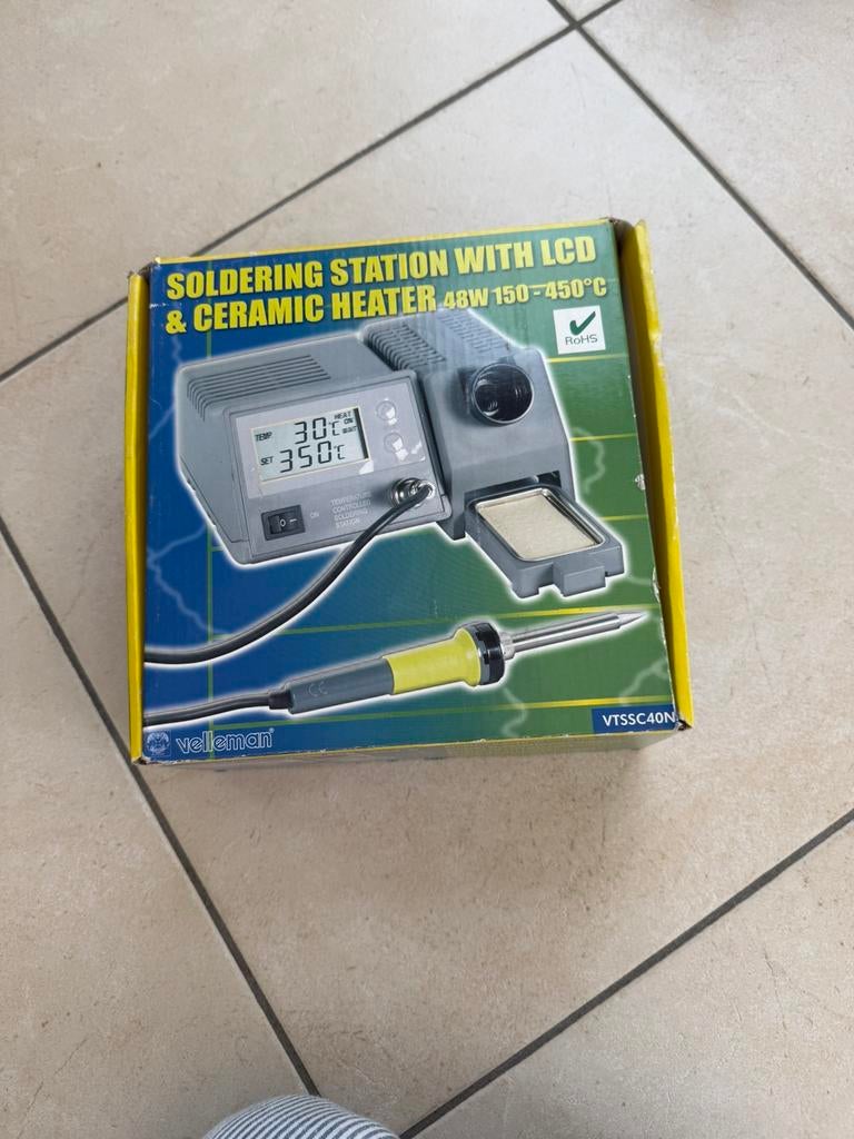 Station de soudage Velleman, Enlèvement ou Envoi, Comme neuf