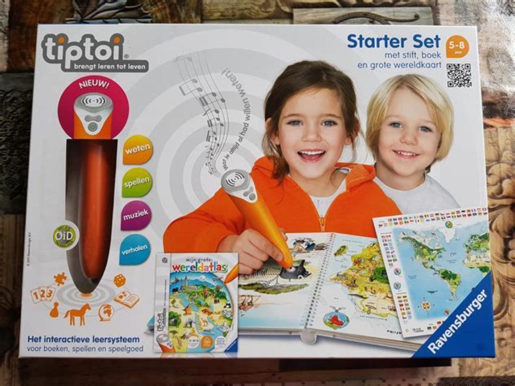 Tiptoi starterset mijn grote wereldatlas, Ophalen, Gebruikt
