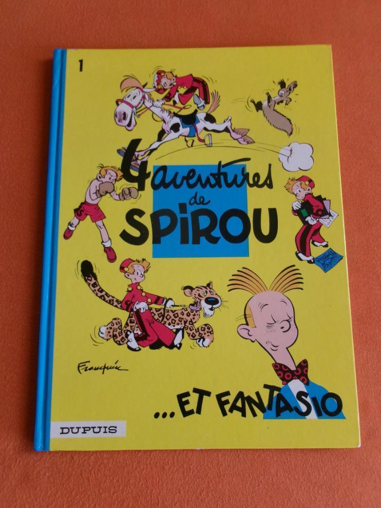 4 AVENTURES DE SPIROU ET FANTASIO - N 1, Livres, Une BD, Enlèvement ou Envoi, Utilisé