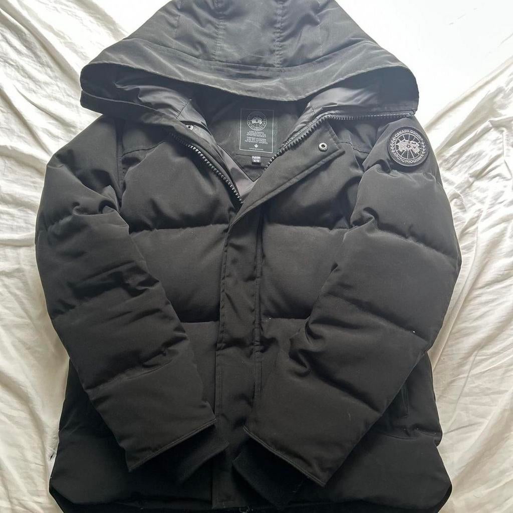 Canada goose macmillan zwart zwart badge, Kleding | Heren, Ophalen, Zo goed als nieuw, Zwart