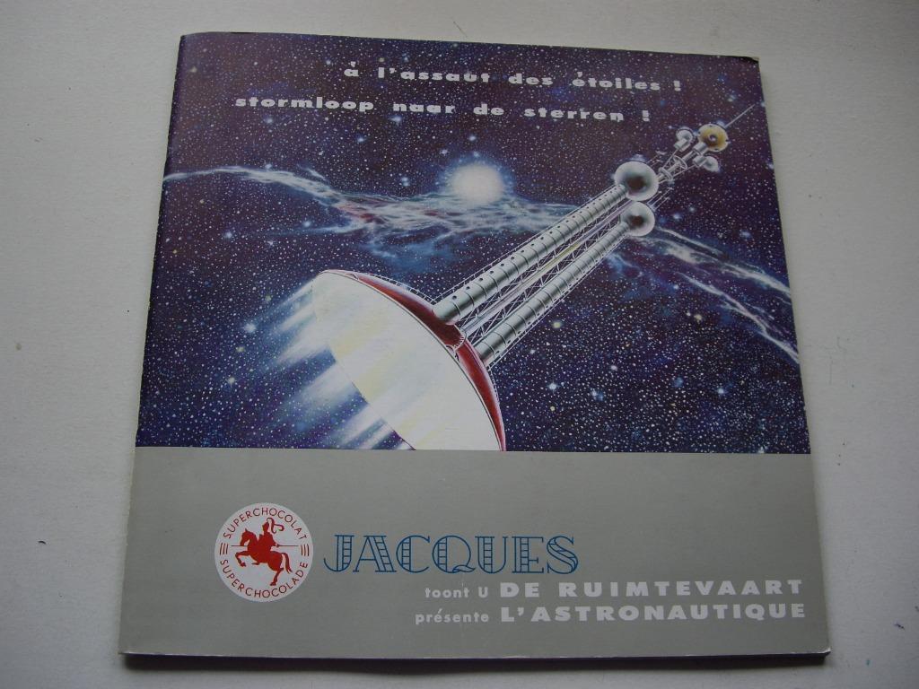 À l’assaut des étoiles ! / Stormloop naar de sterren !, Enlèvement ou Envoi, Utilisé, Superchocolat Jacques, Album d'images