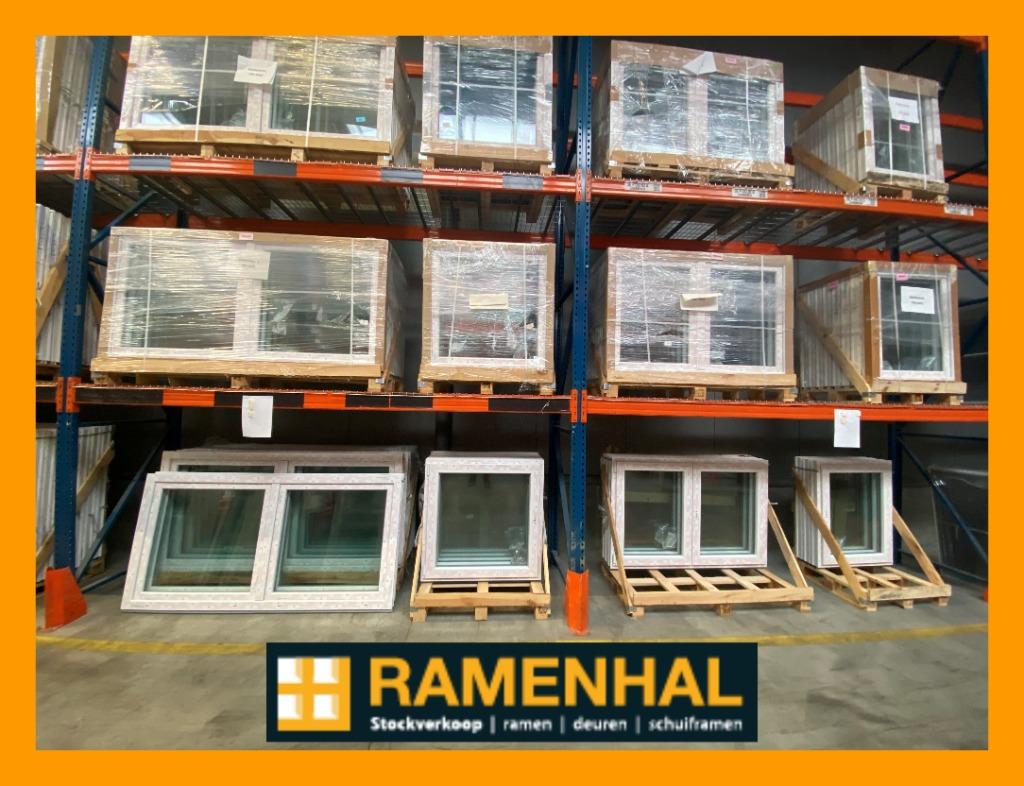 PVC ramen maatwerk, offerte binnen 48u, schuiframen, deuren, Doe-het-zelf en Bouw, Gevelraam of Ruit, Minder dan 80 cm, Nieuw