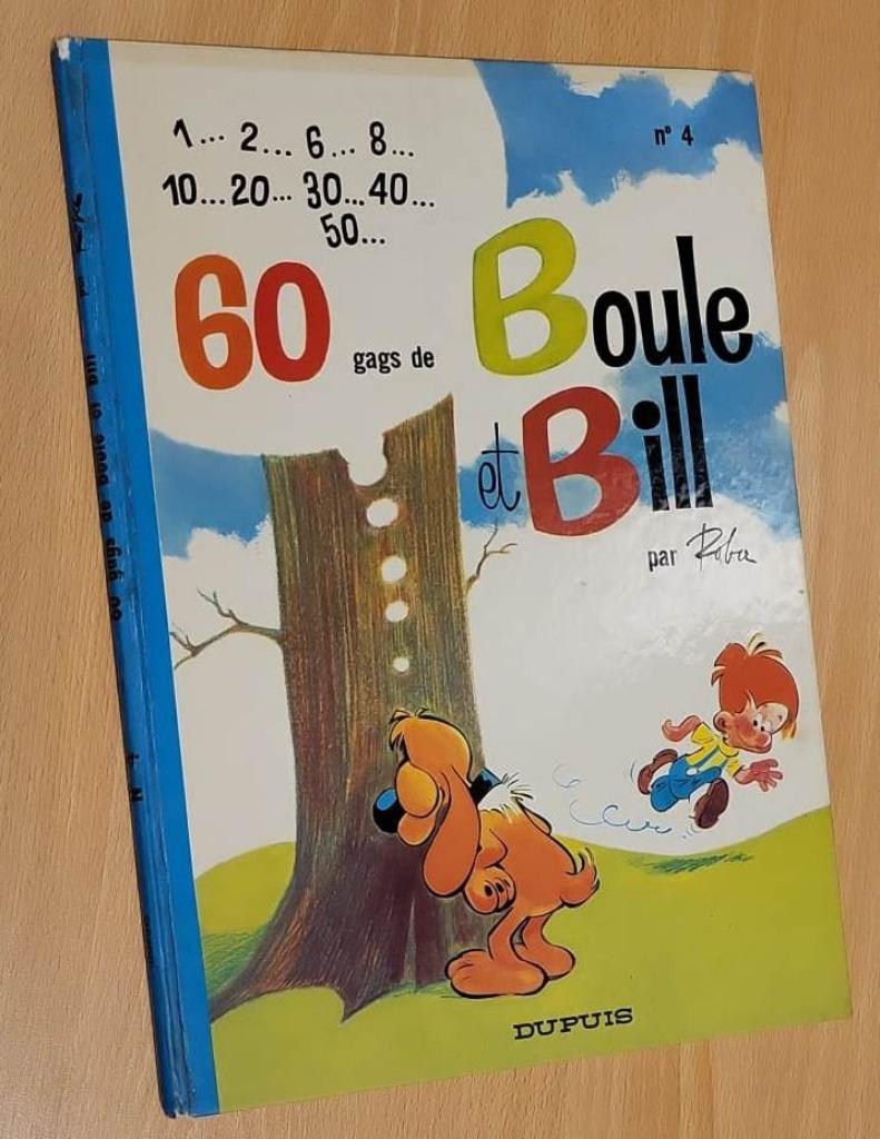 BD Boule et Bill numéro 4, Livres, BD, Enlèvement ou Envoi, Une BD, Utilisé, Dupuis