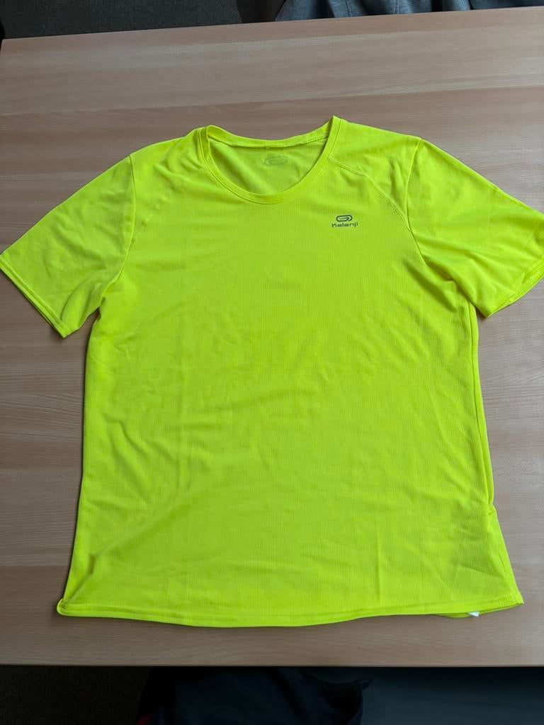 Fluo geel T-shirt, Maat 48/50 (M), Geel, Ophalen of Verzenden, Decathlon