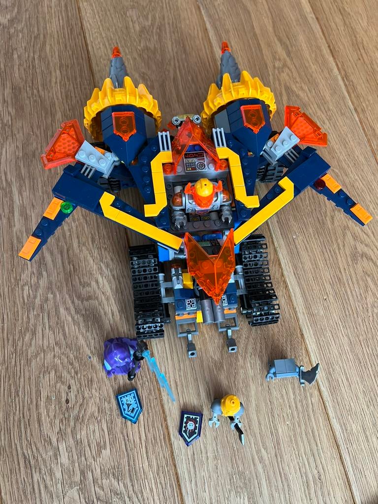 Lego Nexo Knights - Axl's Driller, Zo goed als nieuw, Lego